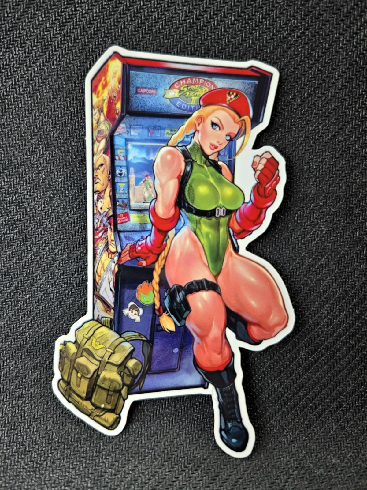 4" Vinyl Weatherproof Waifu Vinyl Sticker Cammy