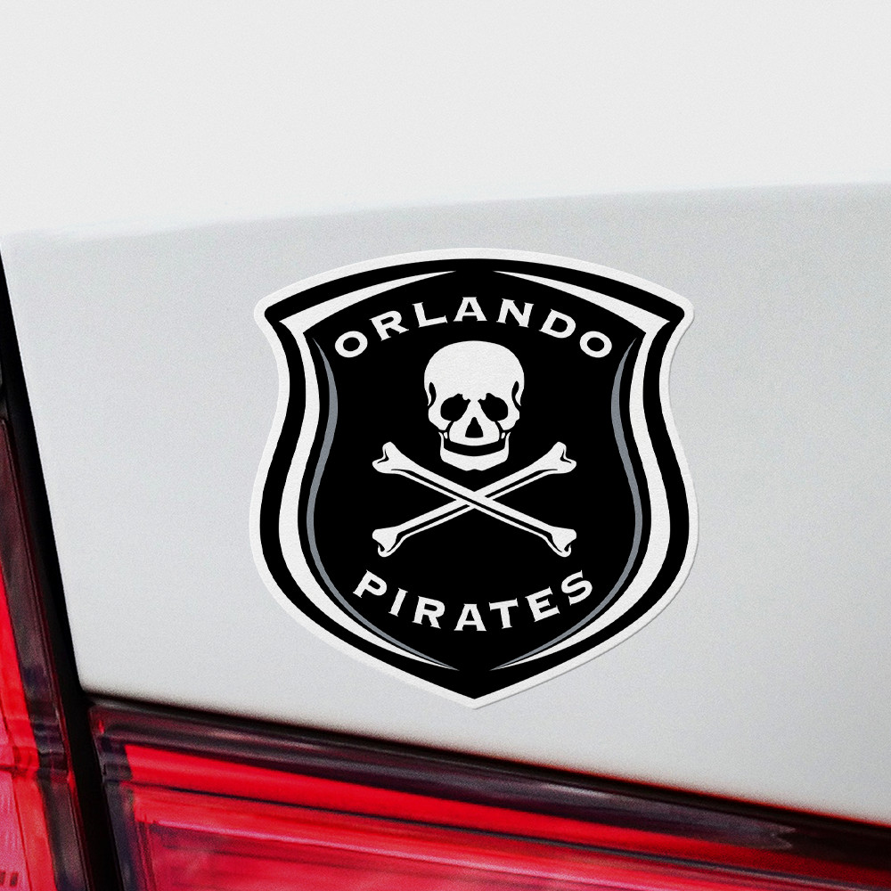 (4 Pack) Orlando Pirates South Africa Vinyl Sticker Decal Soccer Johannesburg