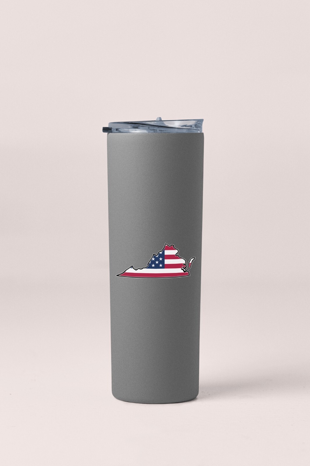 State of Virginia Flag Map Sticker Decal USA Virginia State