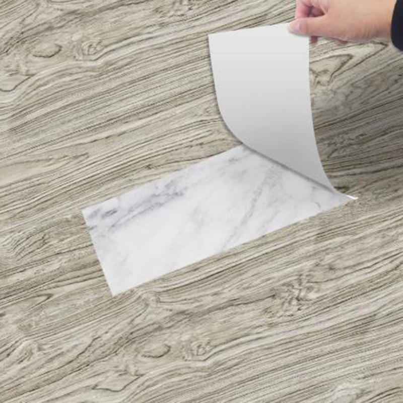 Floor Sticker Decoration Home Living Room Wood Grain 1 Roll Decal Room