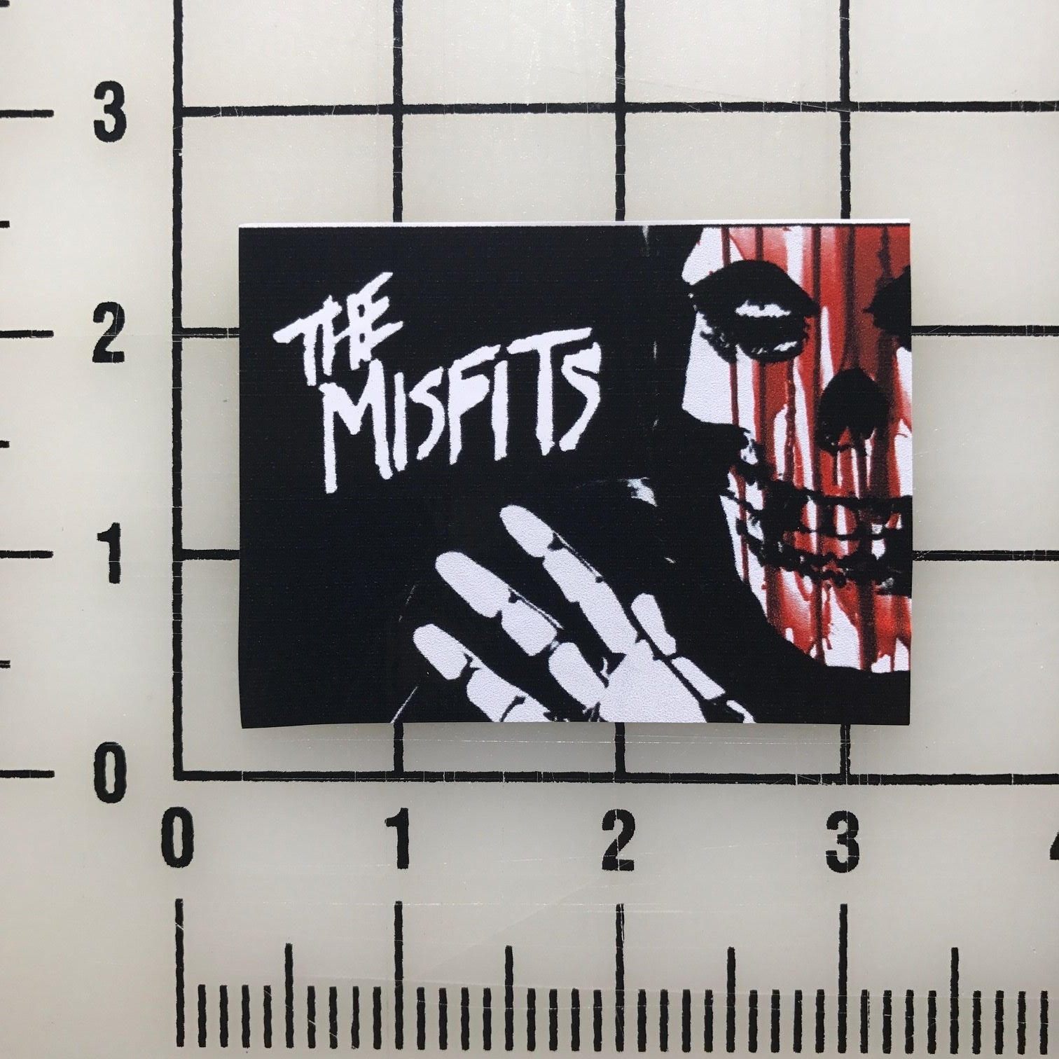 Misfits Skull 3" Wide Vinyl Decal Sticker BOGO