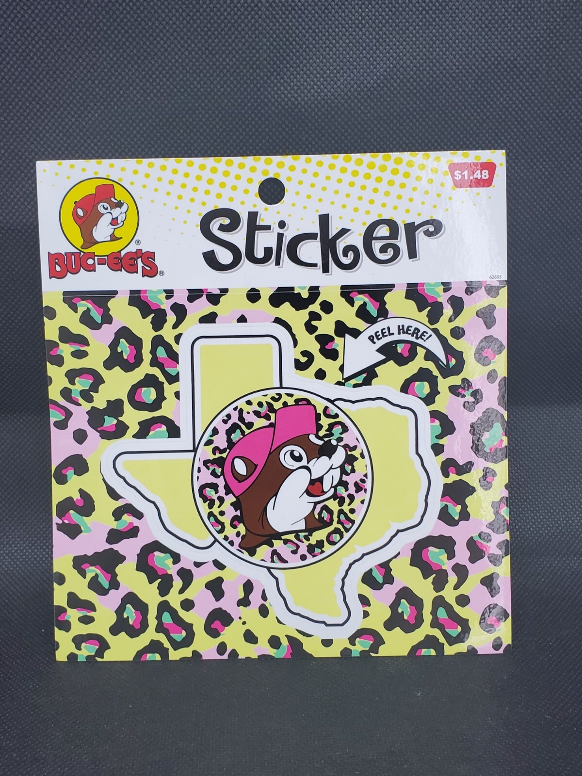 Bucees Sticker Decal Texas 5 X 4