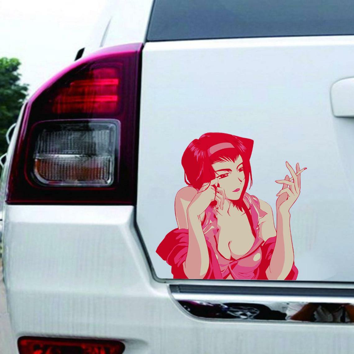 Sexy Anime Girl Wall Decal, Sexy Anime Wall Sticker, Sexy Anime Wall Decor, Sexy