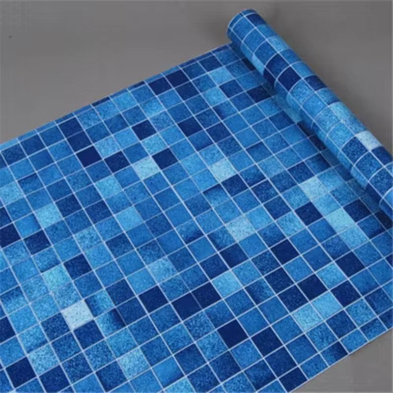 PVC Kitchen Oilproof Sticker Bathroom Waterproof Moistureproof Wallpaper Self-Ad