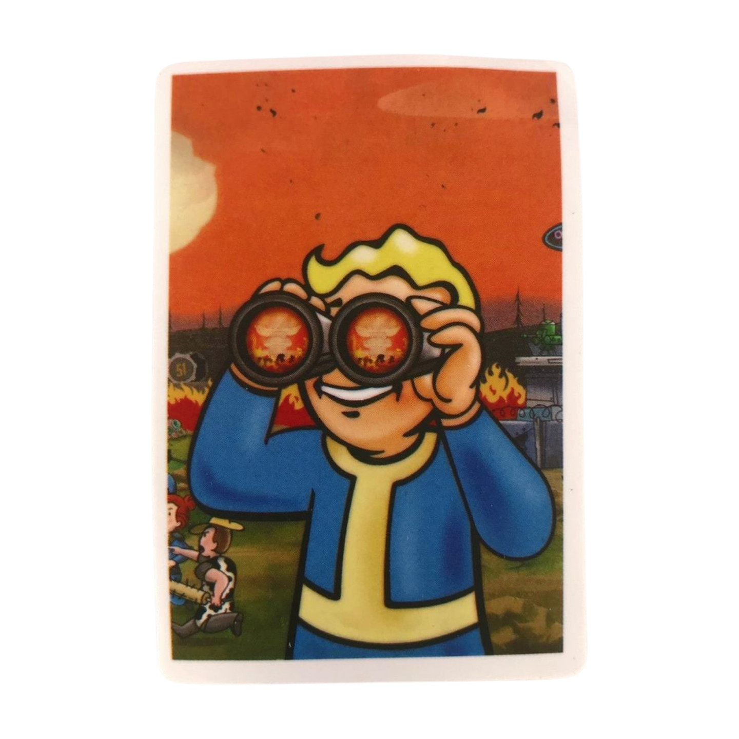 Vault Boy Nuclear 'Fallout' Sticker