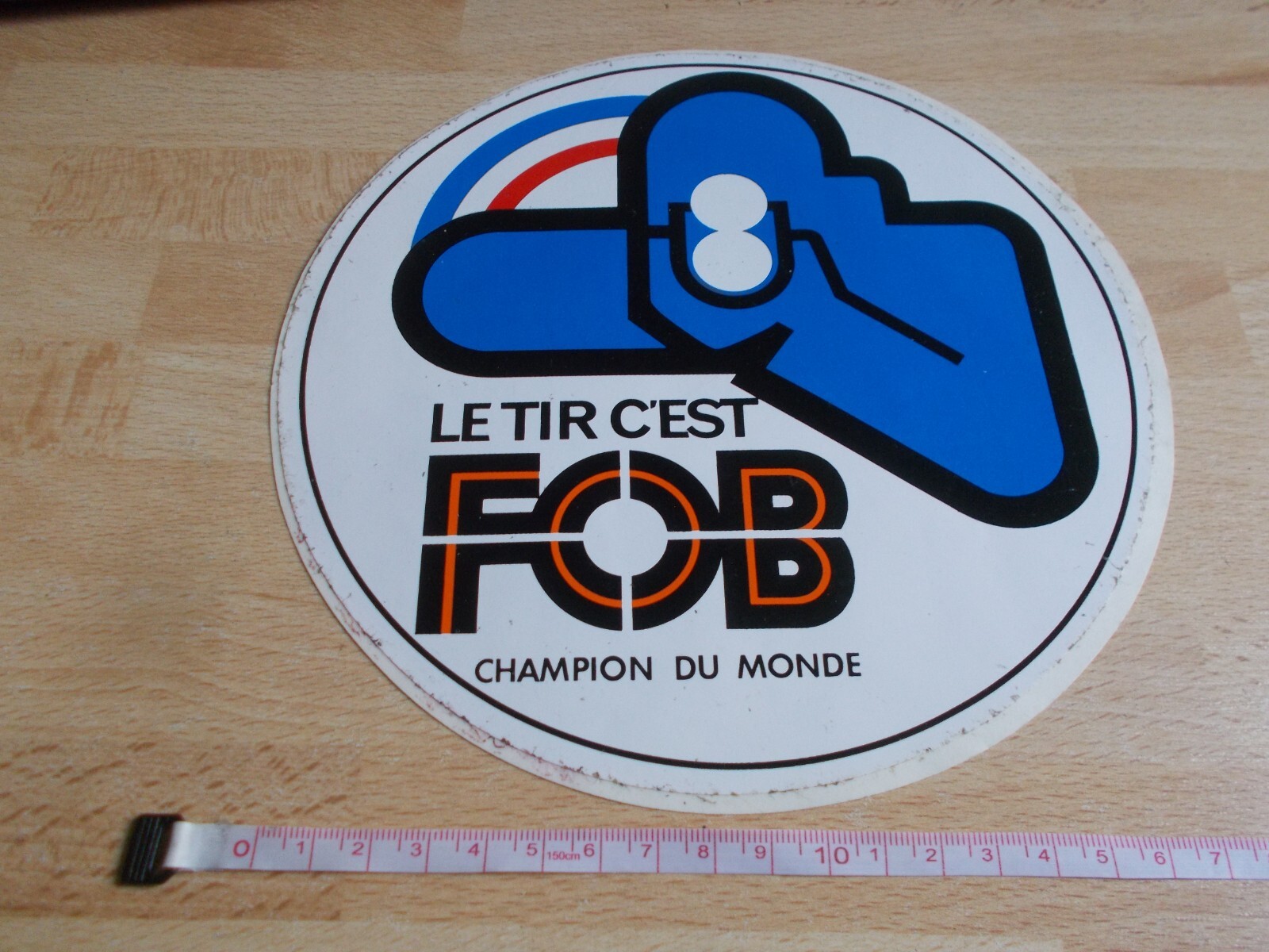 Sticker Hunting, Firing – Fob – 7 11/16in Diameter