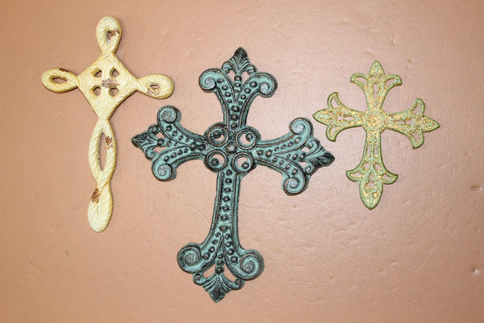 3pc SAN CARLOS Church DecorCross Wall Display,Religious Gifts,C-36-45-51