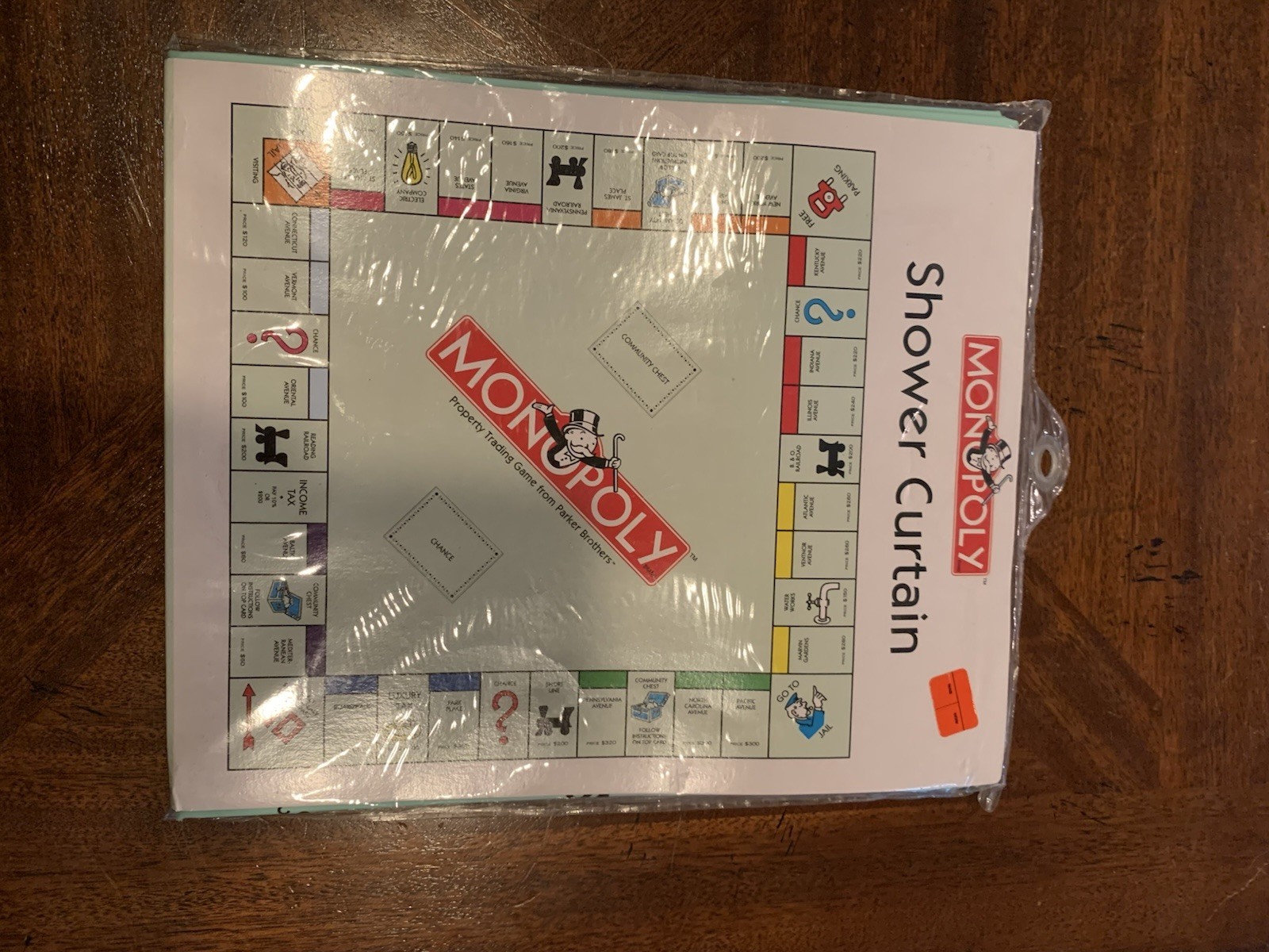 Monopoly Bathroom Set:Towels, shower curtain, garbage can, etc.(see description)
