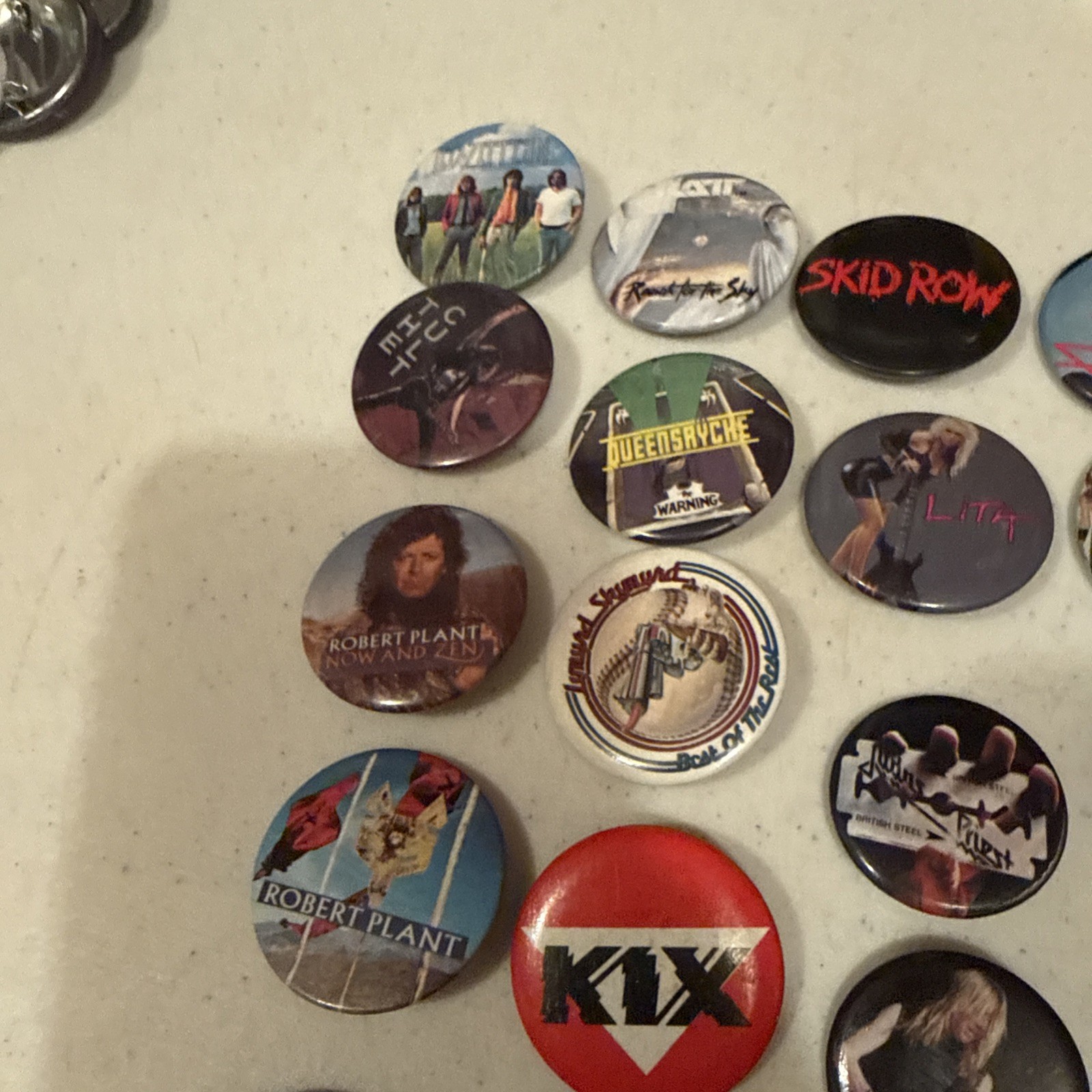 Metallica Ac/ Dc Def Leaped. Rock And Roll 1.5 Pins Choice