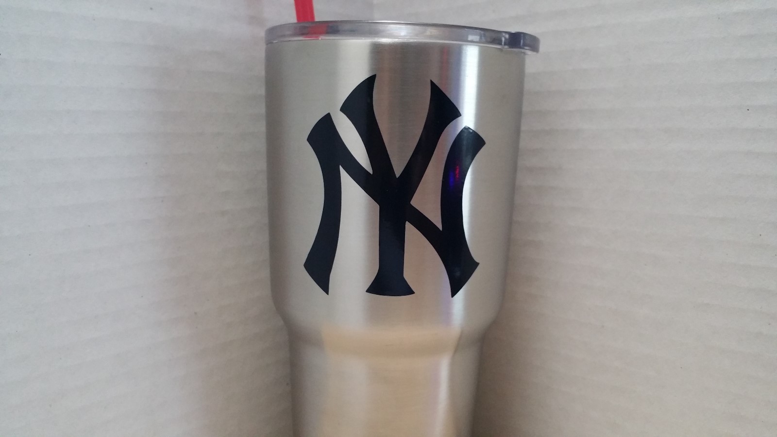 New York Yankees Decal Sticker for Beer Mug, Car or any Smooth Surface