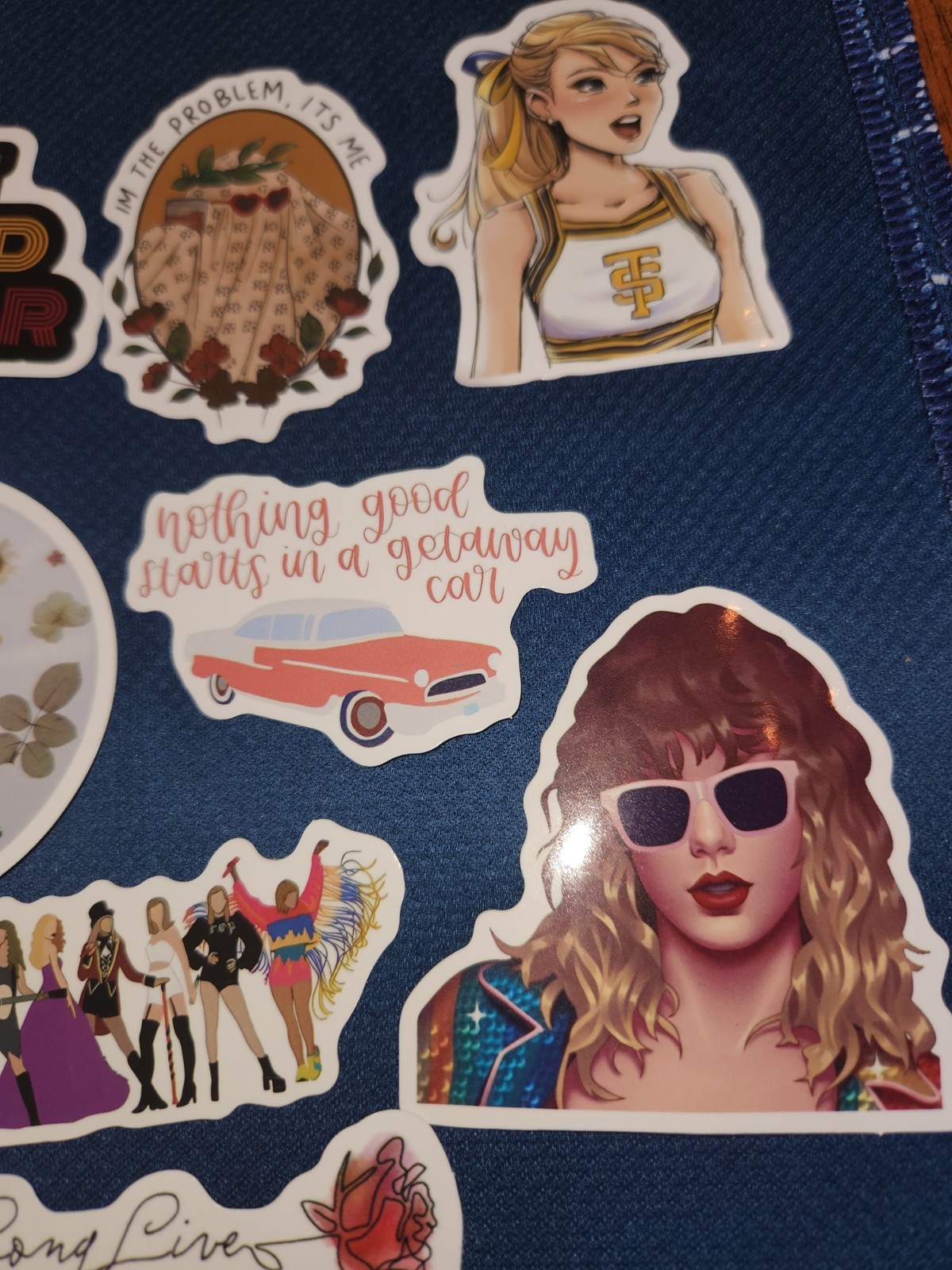 16 Taylor Swift Albu Stickers, Swiftie Stickers, Laptop Stickers, Swiftie Decals
