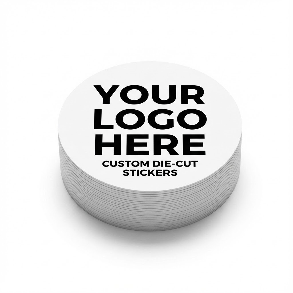 Custom Business Logo Stickers | Full Color Vinyl Waterproof 2"-20"