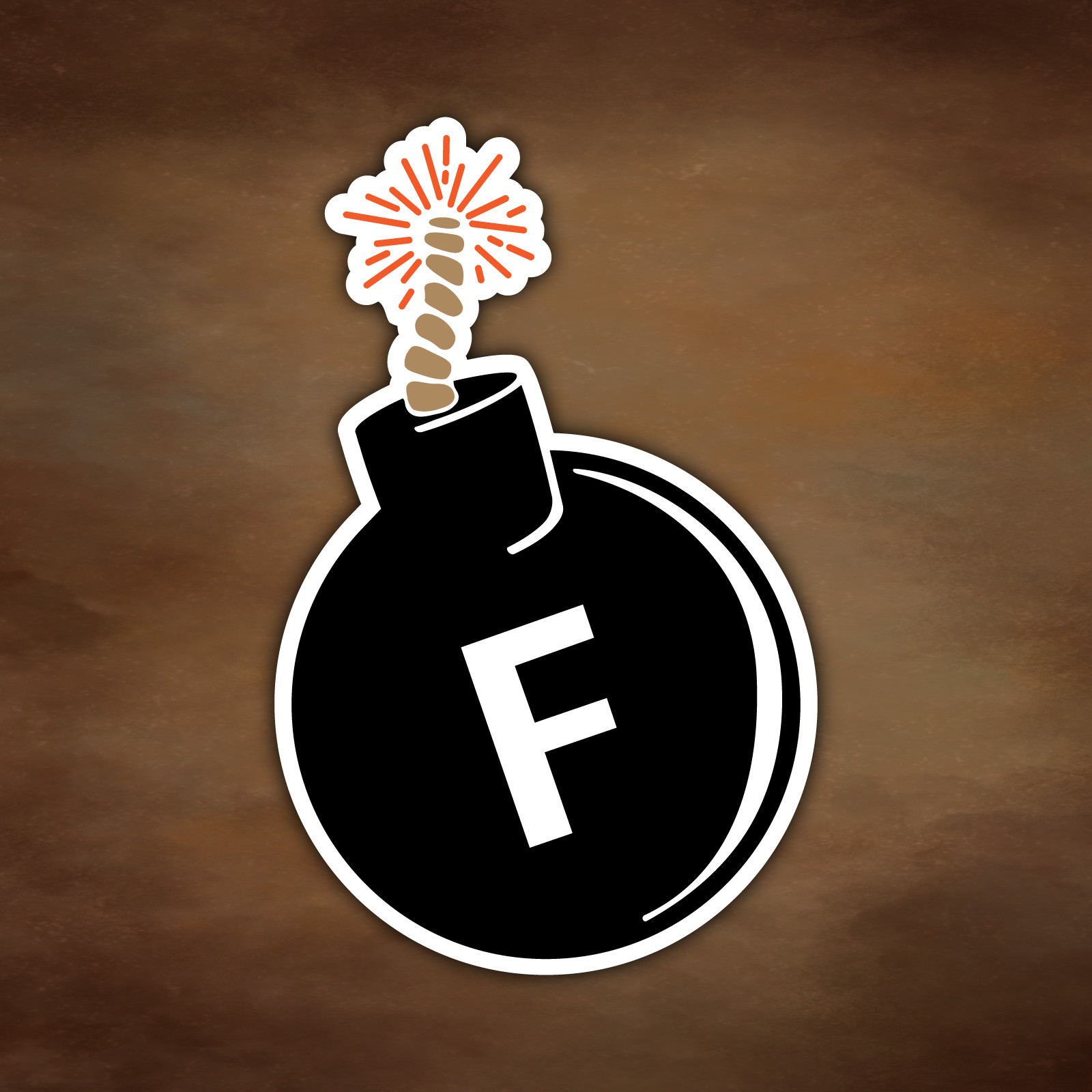 F-Bomb Vinyl Sticker | F-Bomb Decal | Funny Sticker