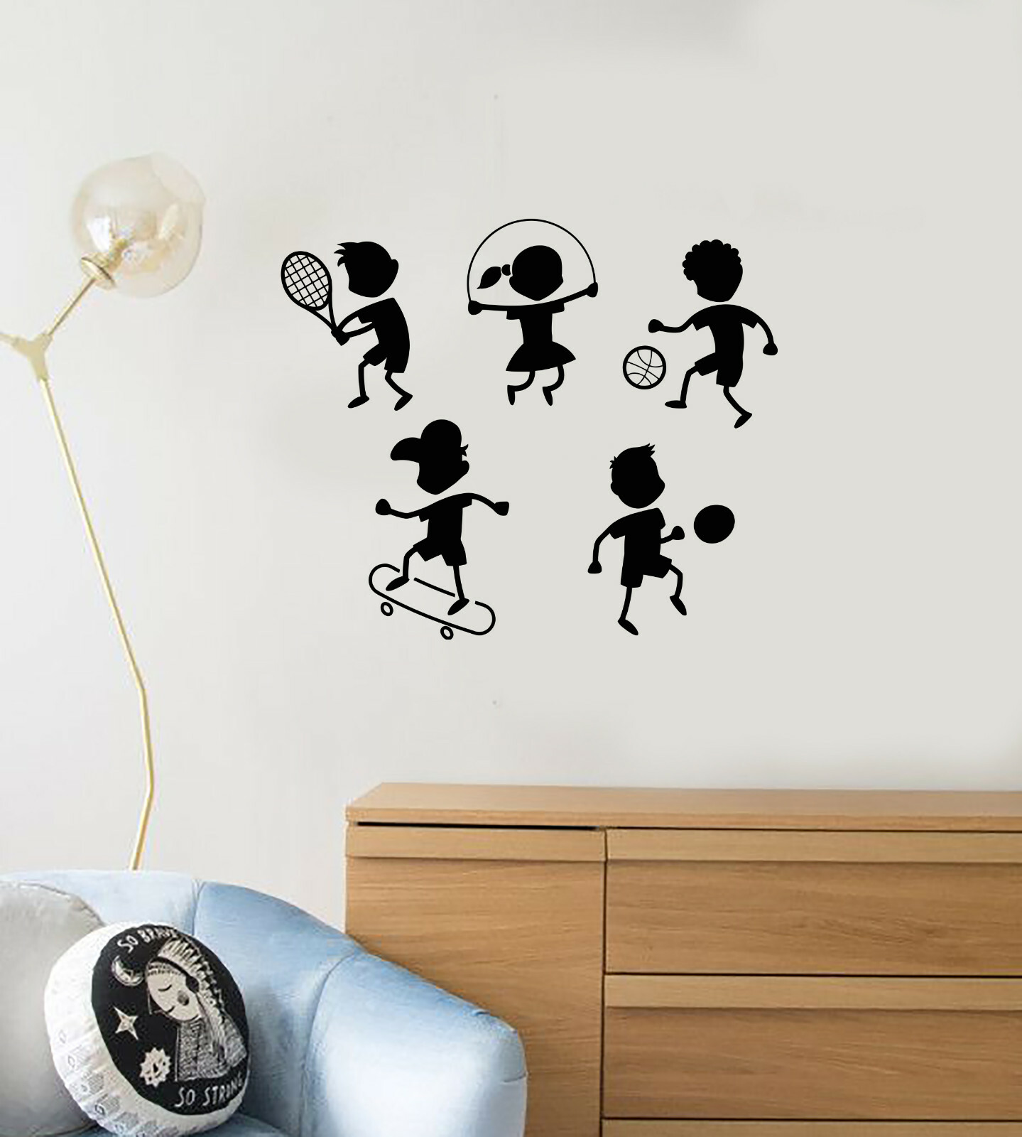 Vinyl Wall Decal Kids Children Playroom Room Primary School Stickers (ig5813)