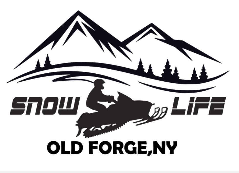 CUSTOM Snowmobile Trailer Decal Sticker Car Truck Sled Life Mountain Adirondacks