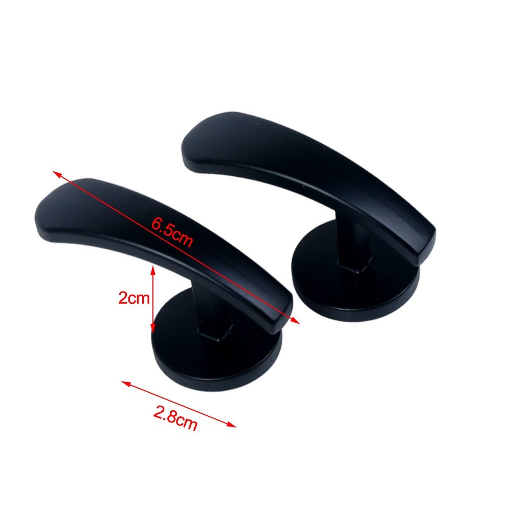 Zinc Alloy Wall Mount Curtain Tieback Hooks Compact 6.5 2.8 cm for Any Room
