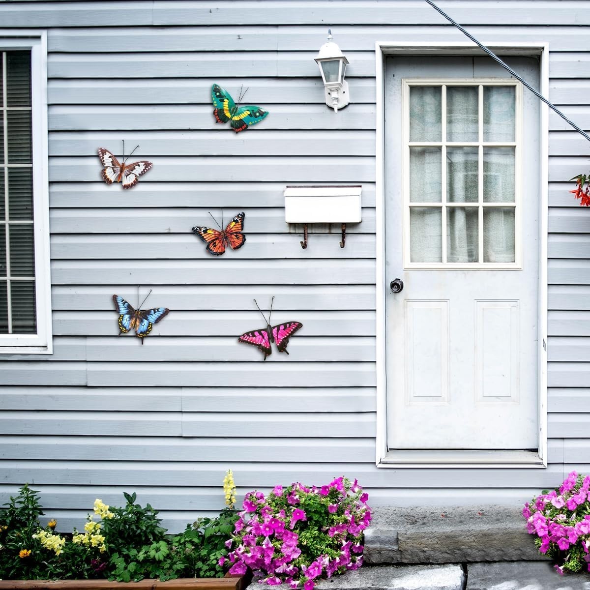 Charming 5-Piece Metal Butterfly Set – Perfect for Gifting & Decorating