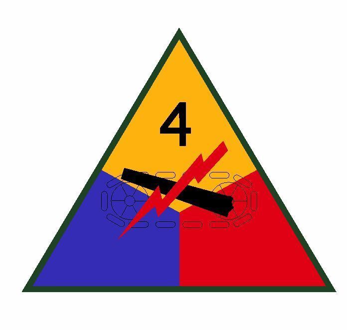 4th Armored Division Sticker Decal M353