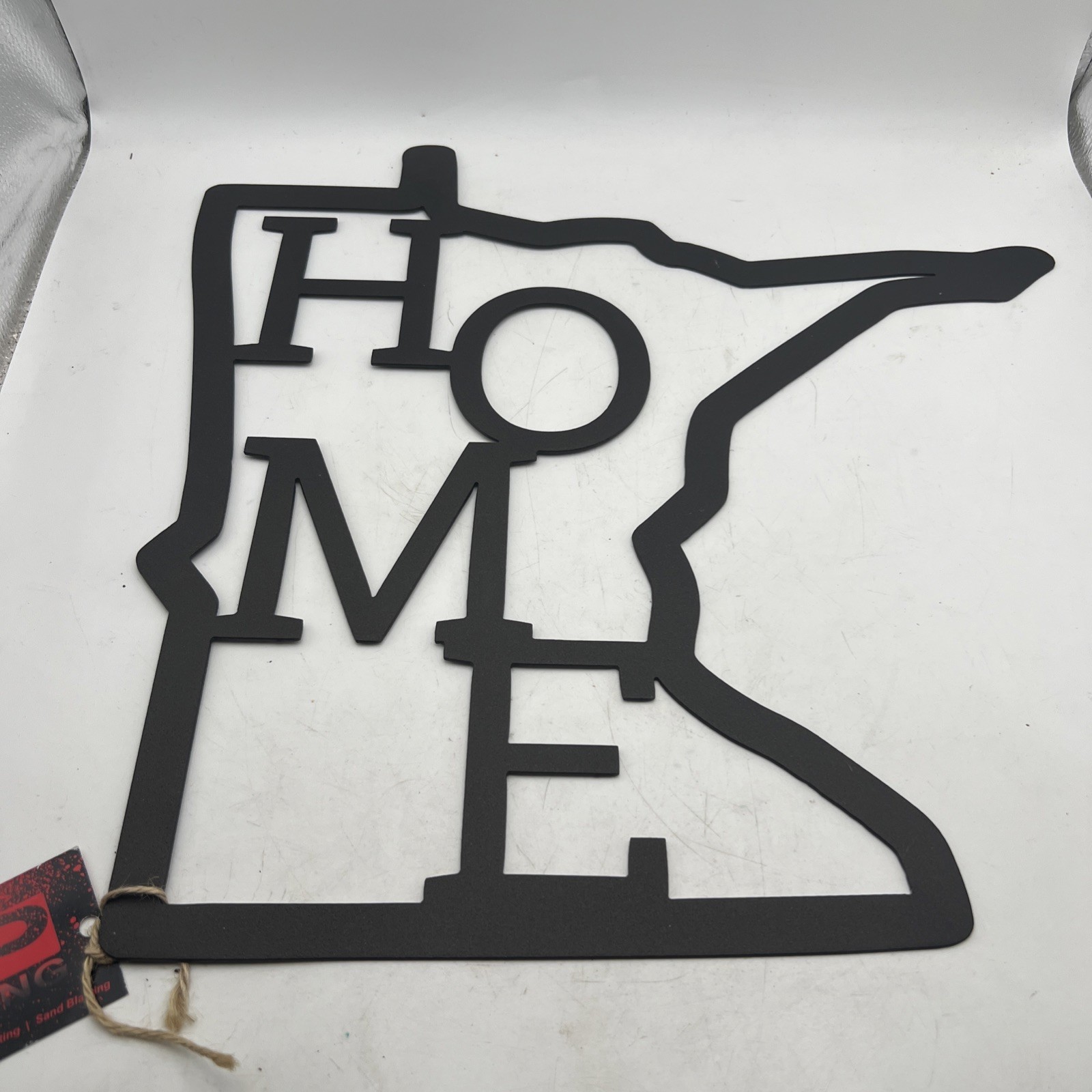 Minnesota Metal Home Sign – Powder Coated NEW 15.5 X 15.5 (C)