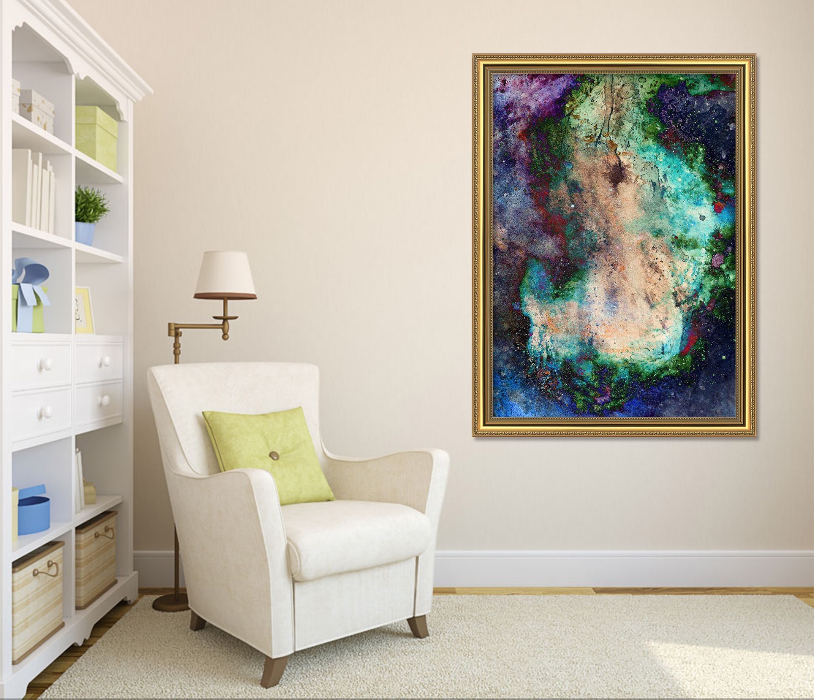 3D Abstract Art 6355 Fake Framed Poster Home Decor Print Painting Unique Art