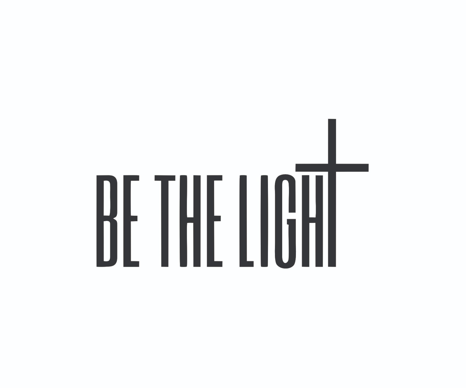 Christian Cross Be The Light Vinyl Decal Sticker Weatherproof Outdoor 35+ Colors