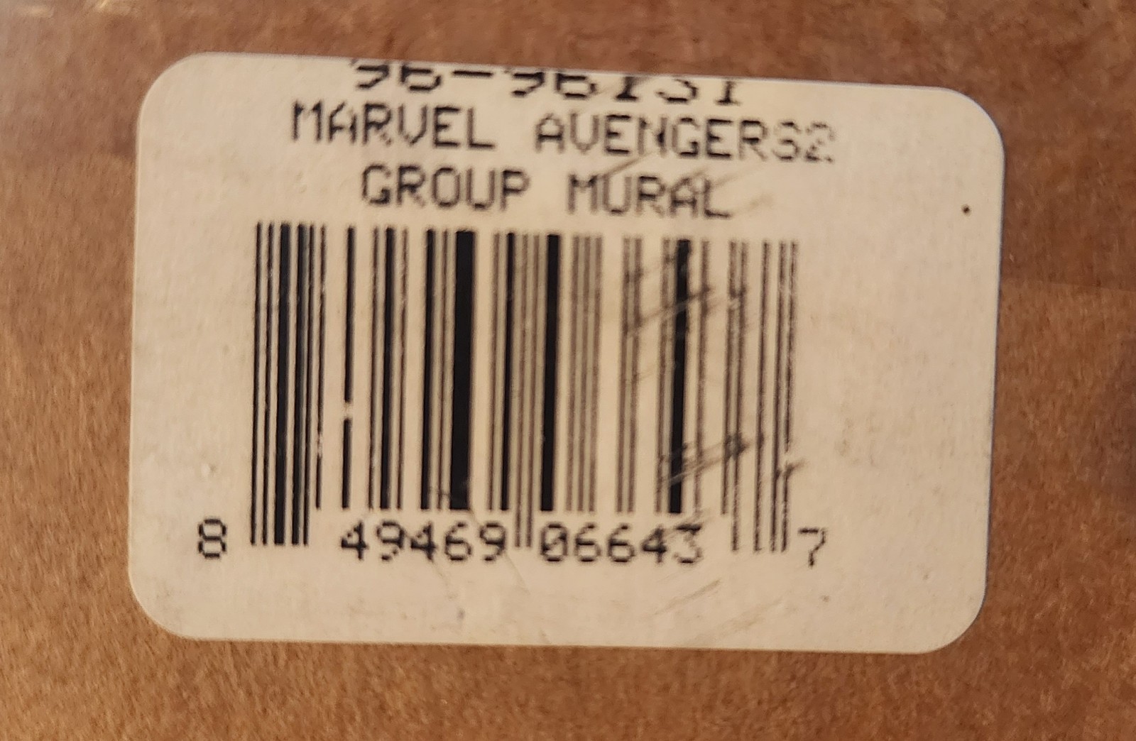 Original FATHEAD Marvel Avengers 2-Group Mural Decal- 96-96131