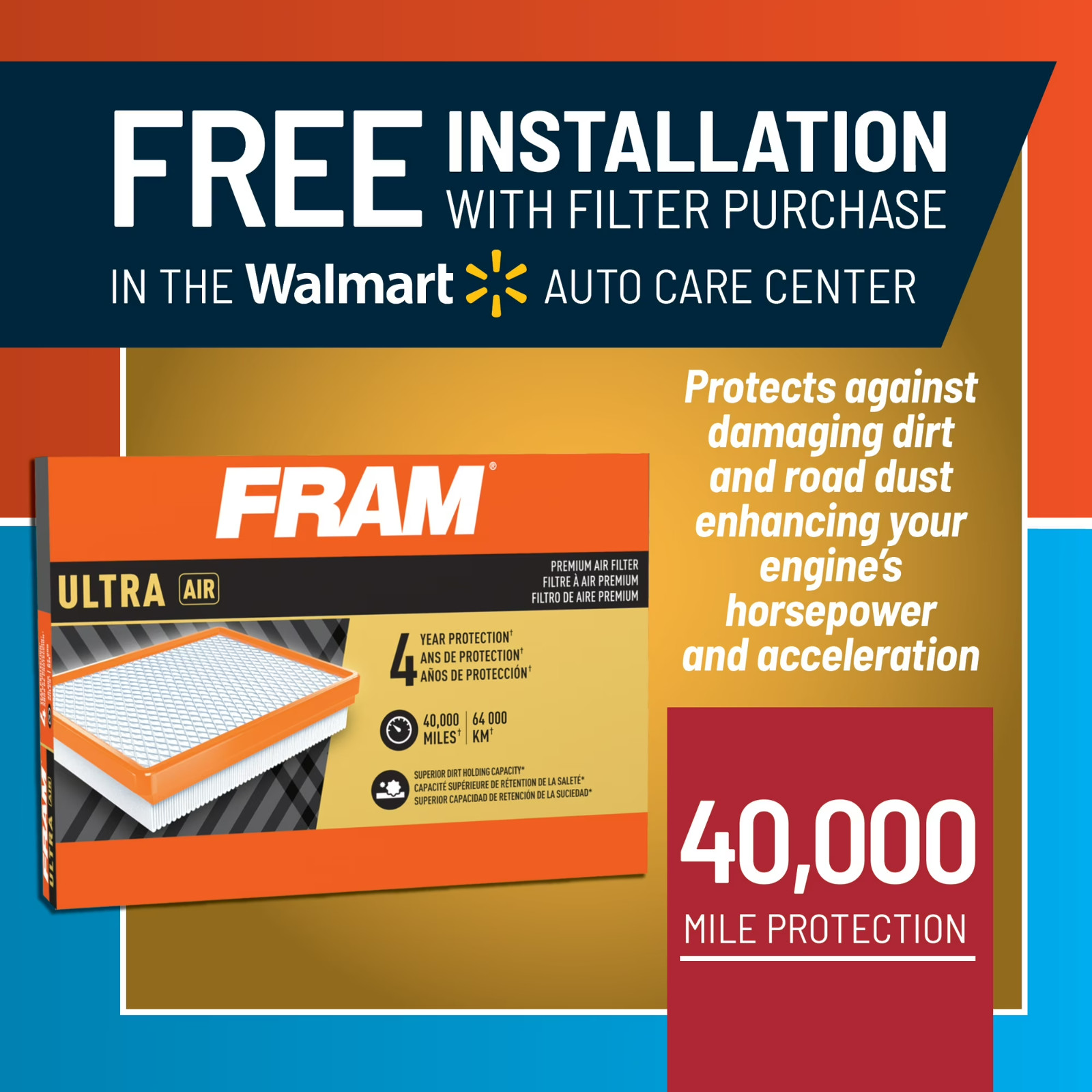 [BIG SALE] FRAM Ultra Engine Air Filter XGA12373 Jeep Gladiator Wrangler