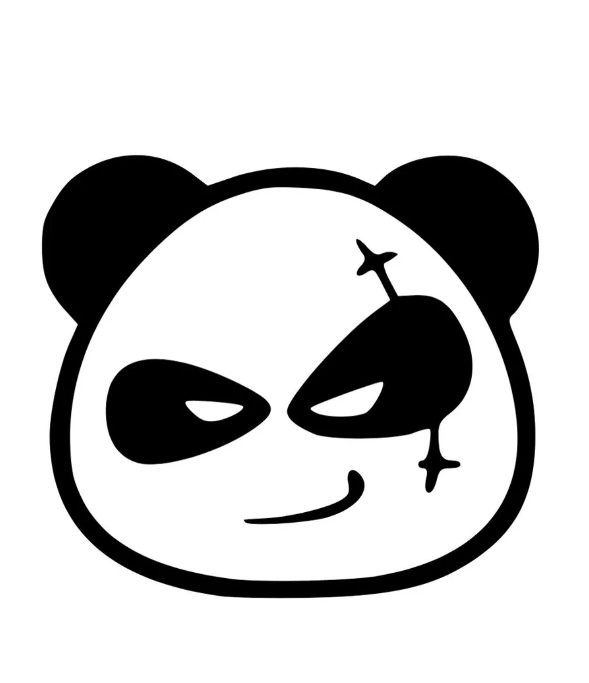 Panda Bear USA Die Cut Vinyl Decal Laptop Car Wall Window Stickers Fast Ship!