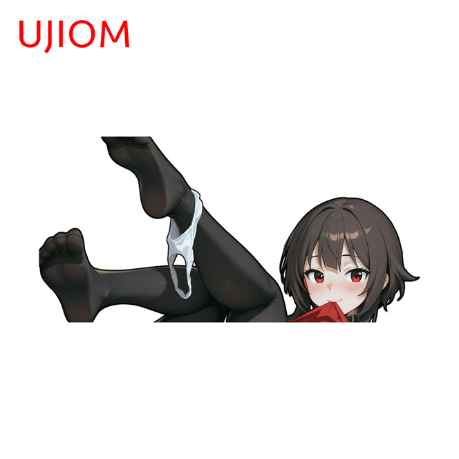 EARLFAMILY 5.1" Megumin Anime Car Sticker Hood Fashionable Motorcycle RV Decals