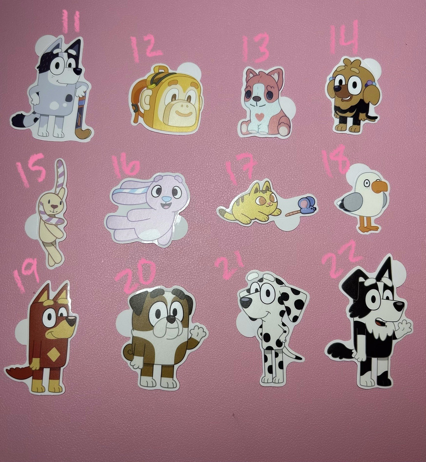 Bluey Stickers