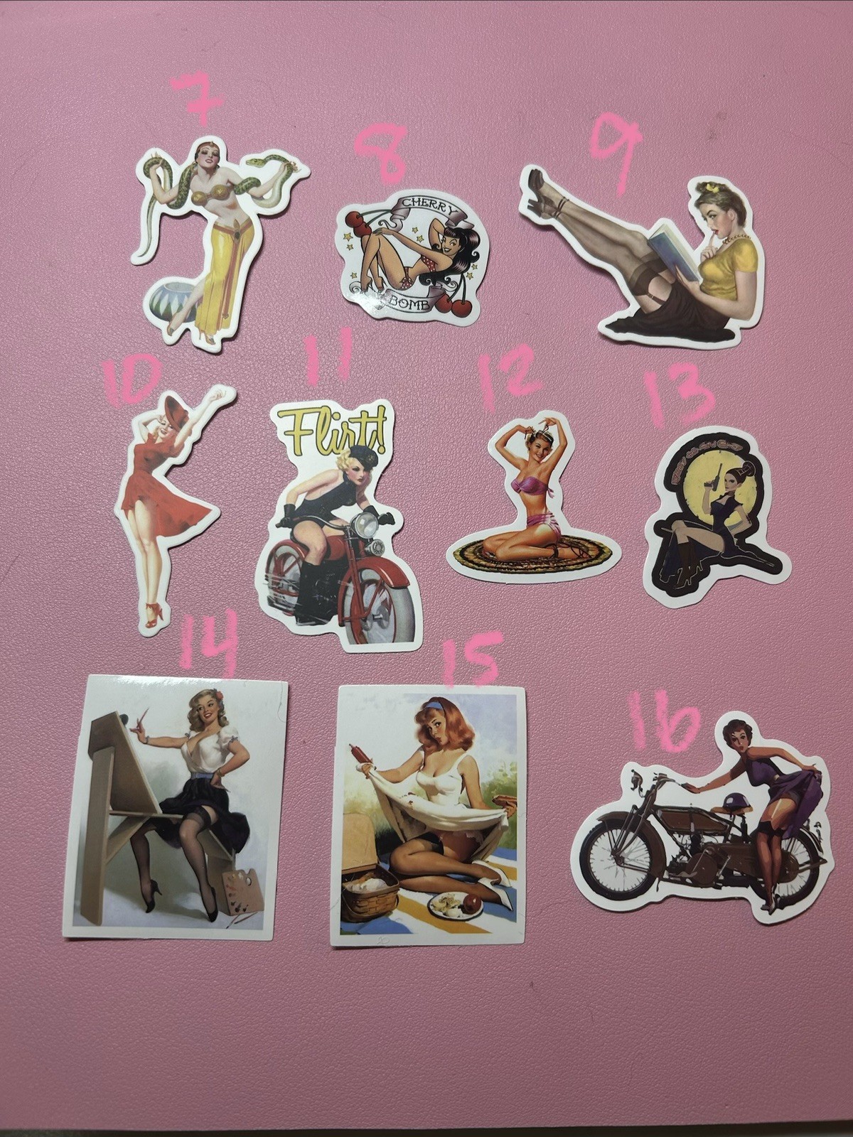 Cynthia Waifu , Pinup Girls And More Stickers