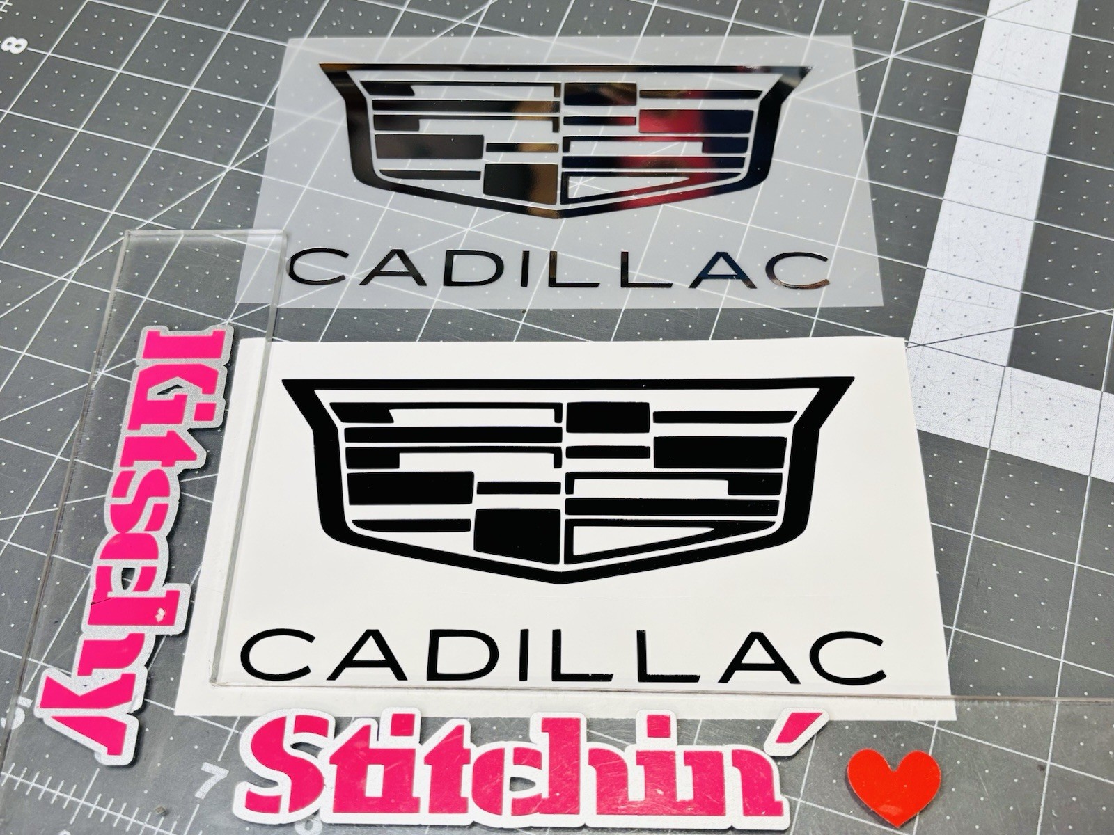 Genuine Chevrolet "HEARTBEAT" Bowtie Die Cut Vinyl Decal