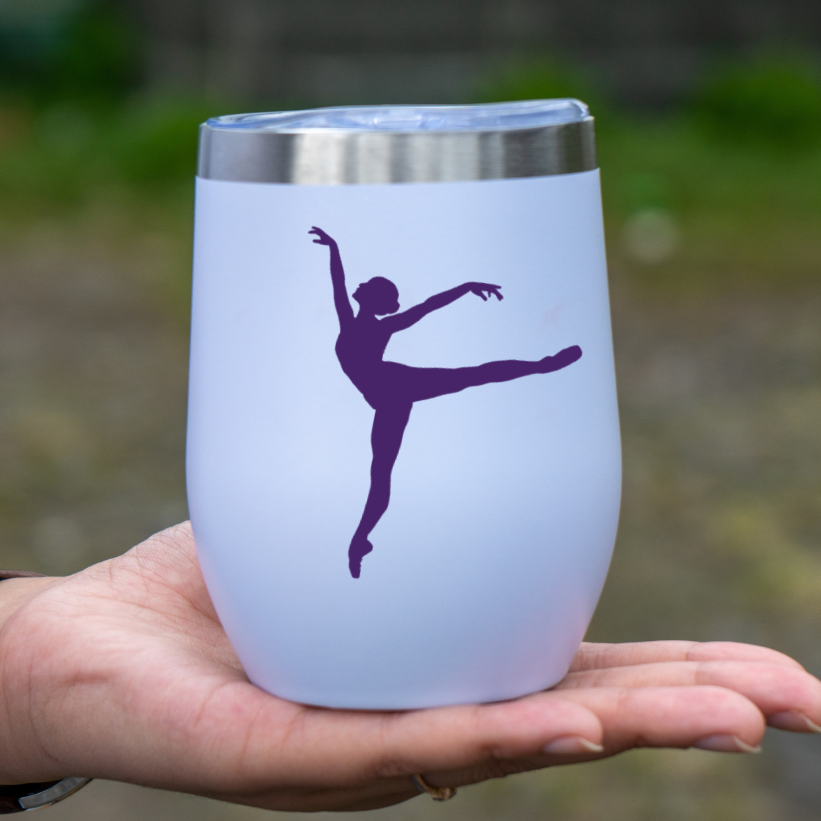 Ballerina Arabesque Vinyl Decal, Decal for Cars, Laptop, Phone, Tumblers