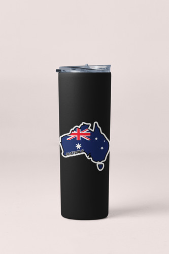 Australia Map Flag Sticker Decal