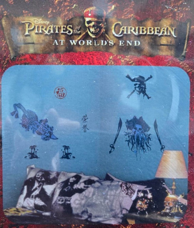 Pirates of the Caribbean Wall Stickers Kid Bedroom Wall Decor GAPP1817 Removable