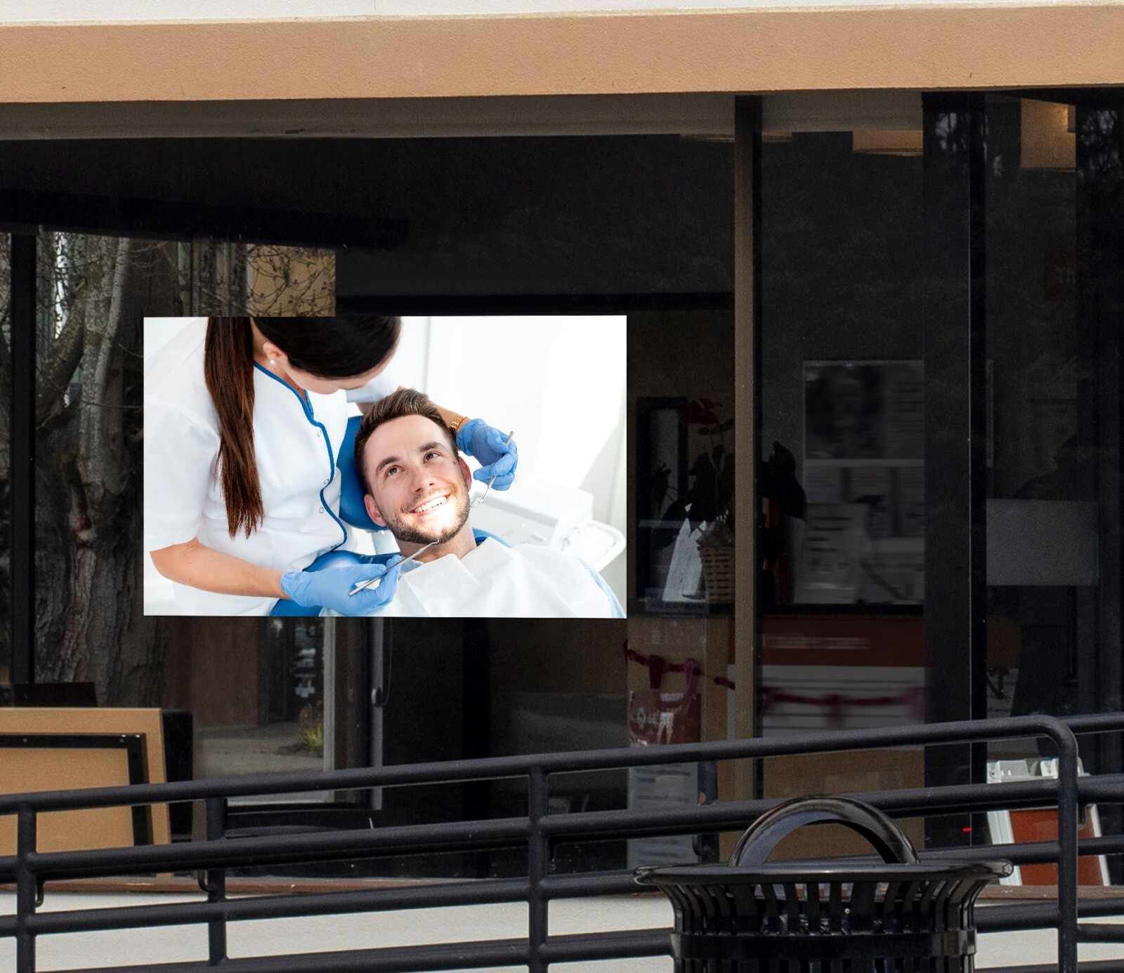 3D Dentist Clinic Dental K1336 Window Stickers Vinyl Wallpaper Wall Murals Kay