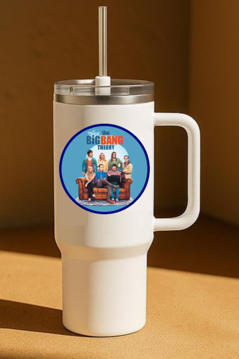 Big Bang Theory – 4" Vinyl Decal Handcrafted Laptop Decor Vehicle Cooler Tumbler