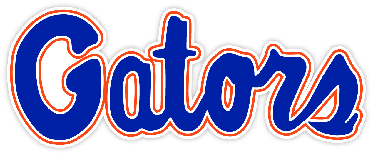 Florida Gators Logo Vinyl Sticker Decal **MANY SIZES** Cornhole Truck Car