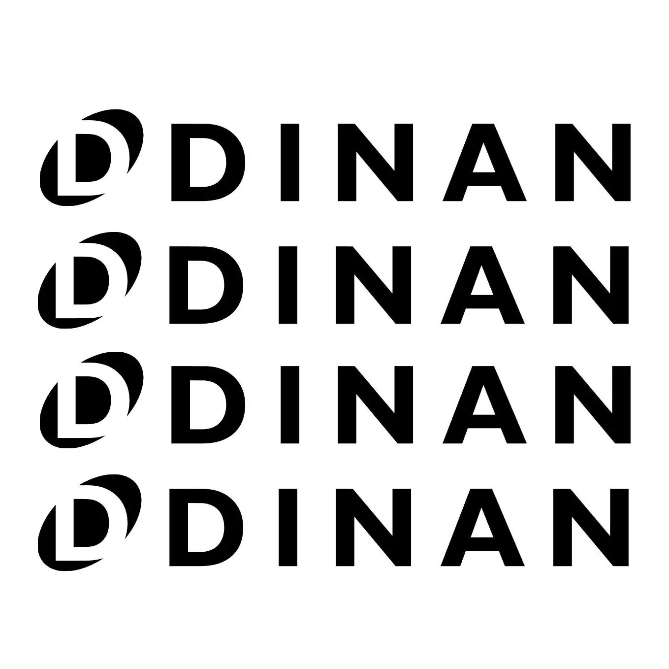 DINAN Decal Sticker logo M power M3 M5 Z4 M2 M4 X5M X6M X4 M6 X2 M2 – ALL SIZES