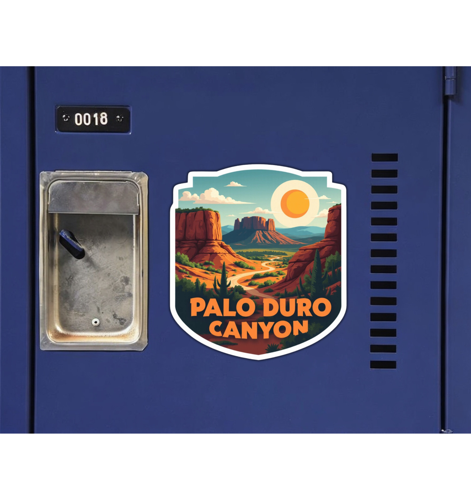 Palo Duro Canyon Amarillo Texas Fridge Magnet or Laptop Sticker