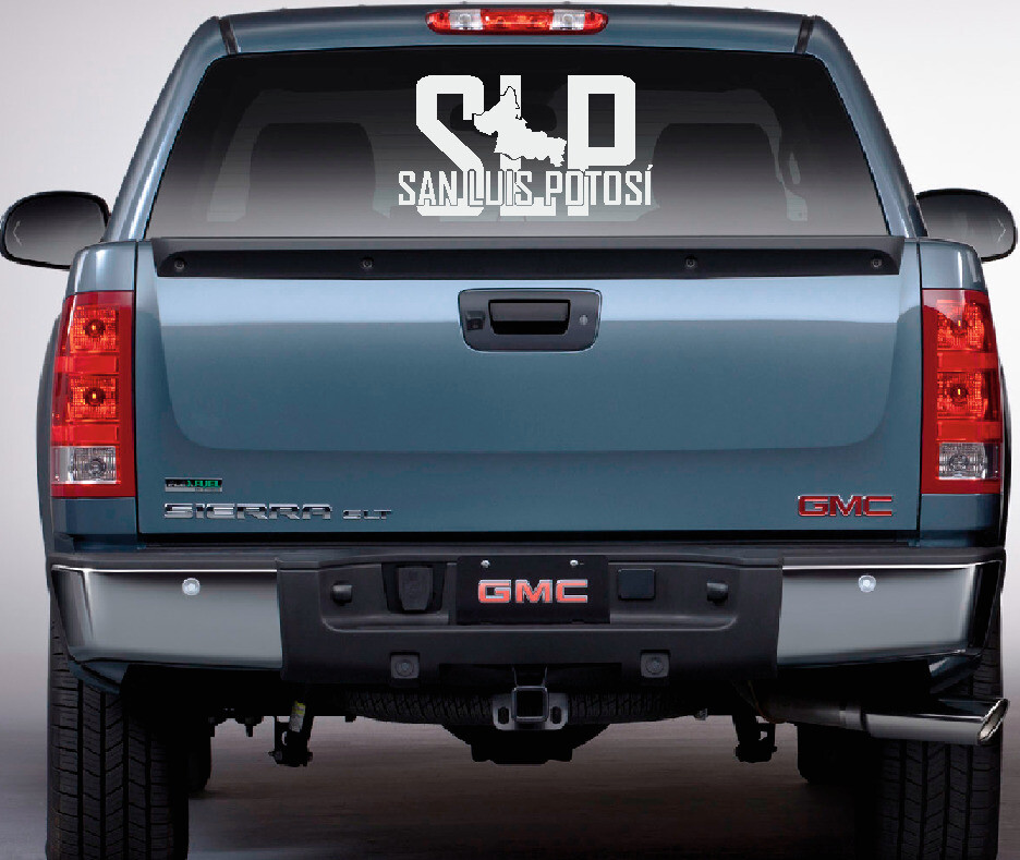 SAN LUIS POTOSI SLP Decal Sticker SLP Decal El estado de México Car Window