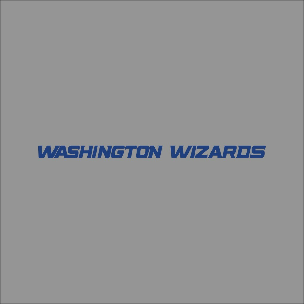Washington Wizards #6 NBA Team Pro Sports Vinyl Sticker Decal Car Window Wall