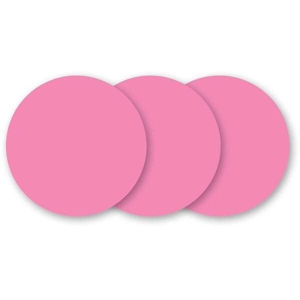 Flirt Pink Dry Erase Wall Pops! 3 Removeable Dots w/ marker and eraser