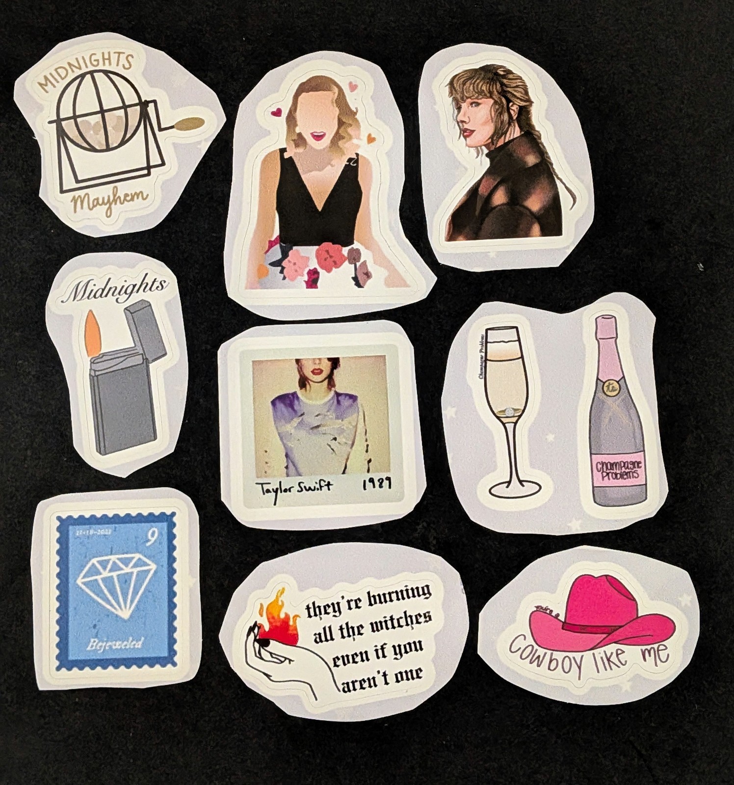 Taylor Swift Stickers, Taylor Swift Decals