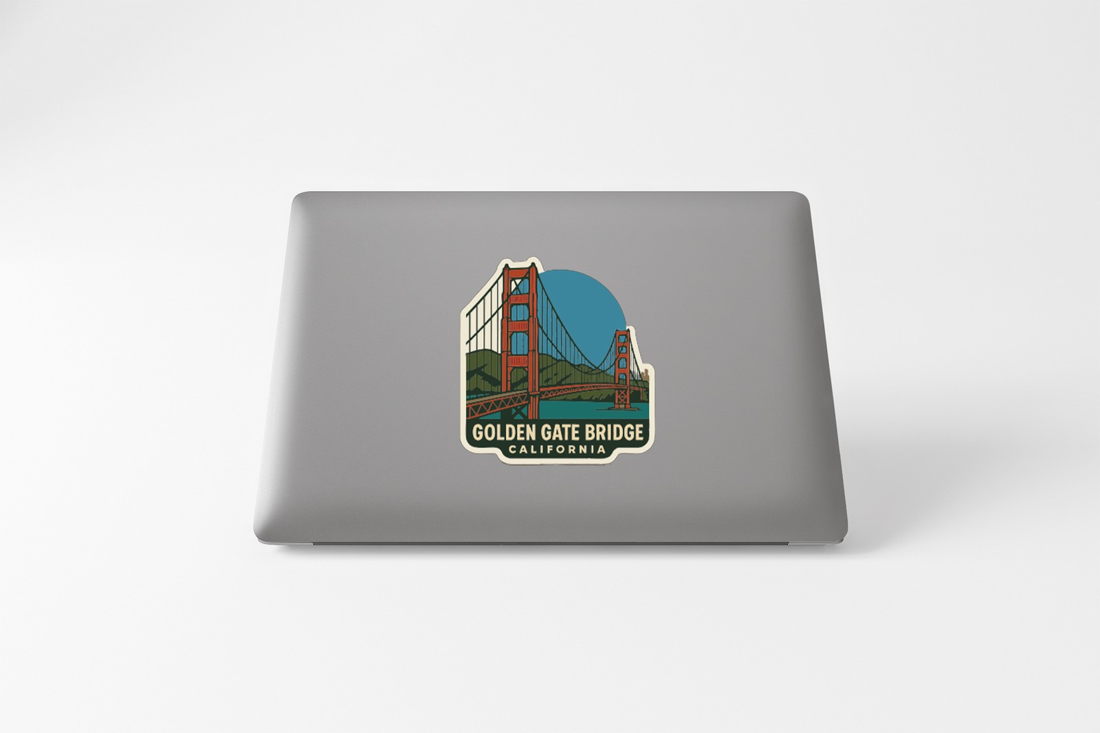 Golden Gate Bridge California Sticker Decal Vinyl Die-Cut Symbolic Landmark