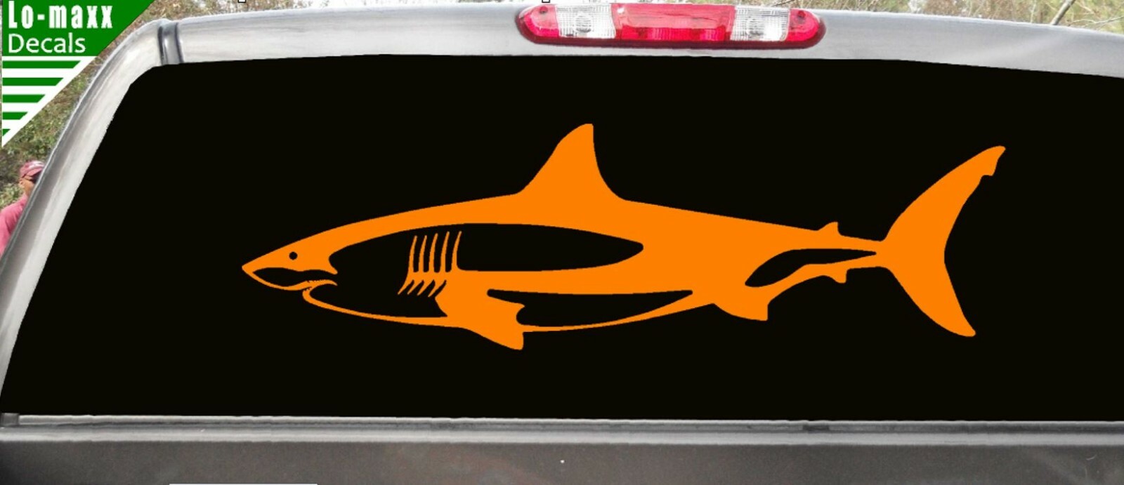 Shark Unique Custom Graphic Design Durable High Performance Die Cut Vinyl Decal