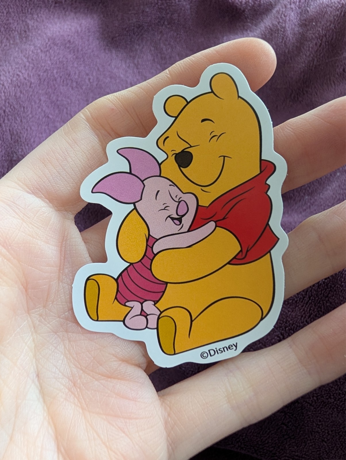 Winnie the Pooh Sticker | Whimsical Cartoon Vinyl, Pooh, Piglet