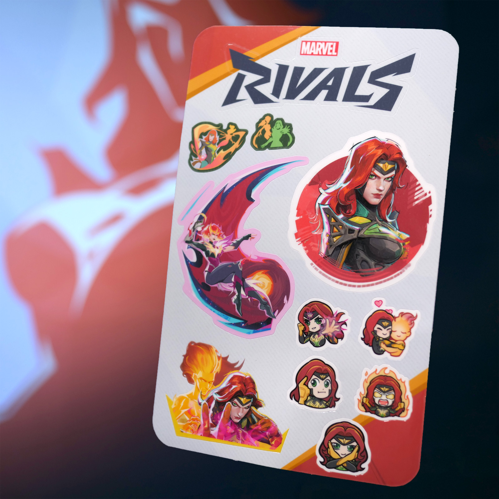 Marvel Rivals Phoenix (Jean Grey) X-Men Sticker Sheet