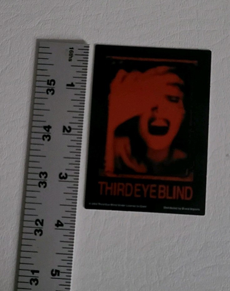 2 Third Eye Blind Vintage Sticker Oop Rare Set Guitar Case Speaker Laptop Y2k
