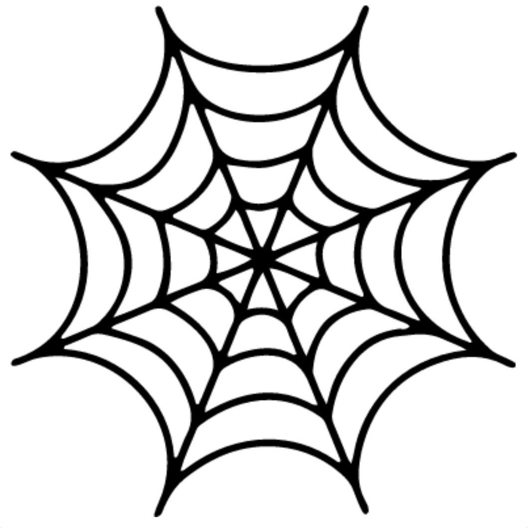 Halloween Corner Spiderweb Premium Vinyl Decal Free Ship